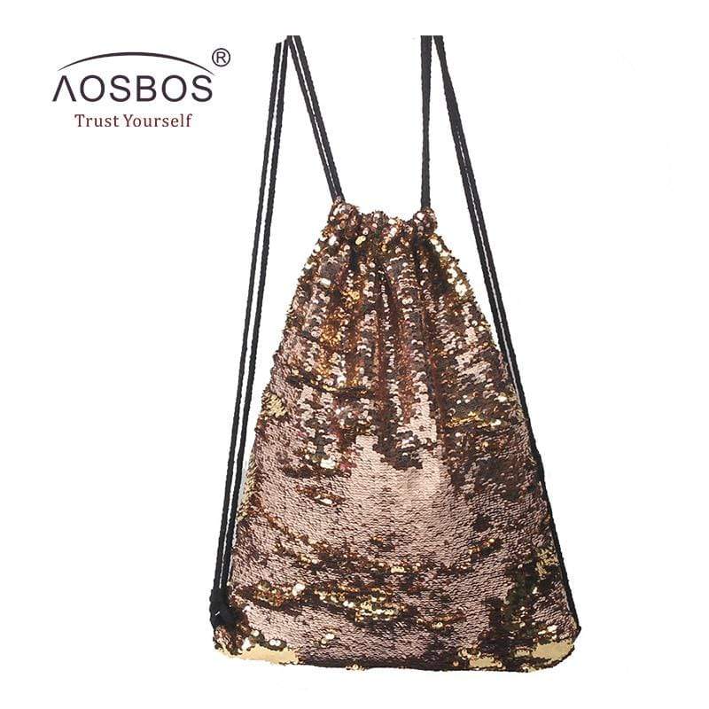 Spocket Bags & Wallets Gold Sequins Hologram Bag