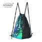 Spocket Bags & Wallets Green black Sequins Hologram Bag