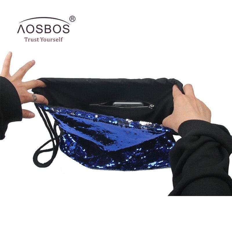 Spocket Bags & Wallets Sequins Hologram Bag