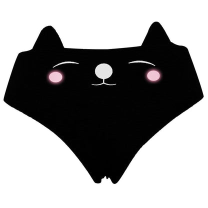 Kinky Cloth 351 Black / S / 1pc Sesy Underwear Briefs With Cat Ear