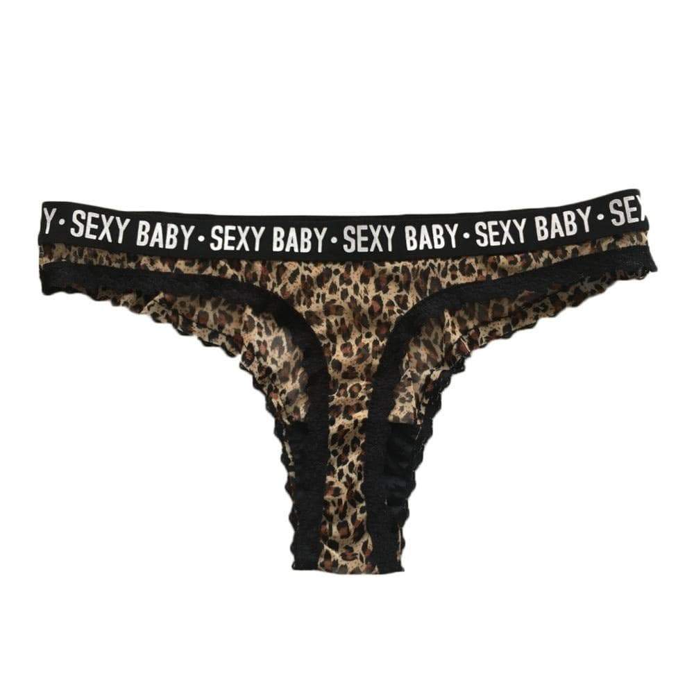 Kinky Cloth Sexy Baby Leopard Lace Panties