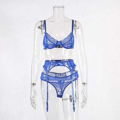 Lace Garter Lingerie Underwear Set