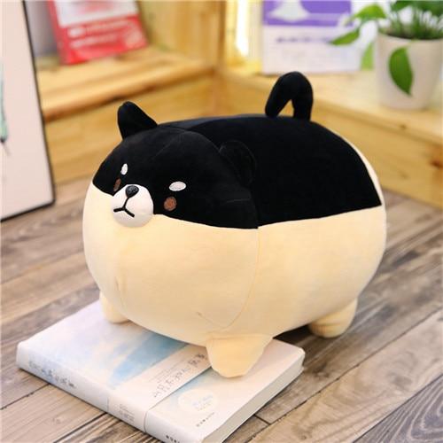 Kinky Cloth Stuffed Animal Black / 40cm Shiba Inu Dog Plushie