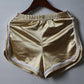 Kinky Cloth Shorts Gold / L Shiny Satin Athletic Shorts