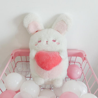 Kinky Cloth 100001765 BUnny With Heart / About 20cm Shy Bunny Plush Toy