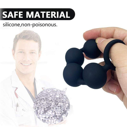 Silicone Plug Beads with Ring Pull