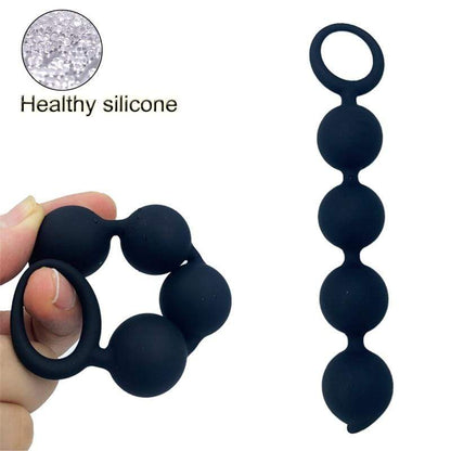 Silicone Plug Beads with Ring Pull