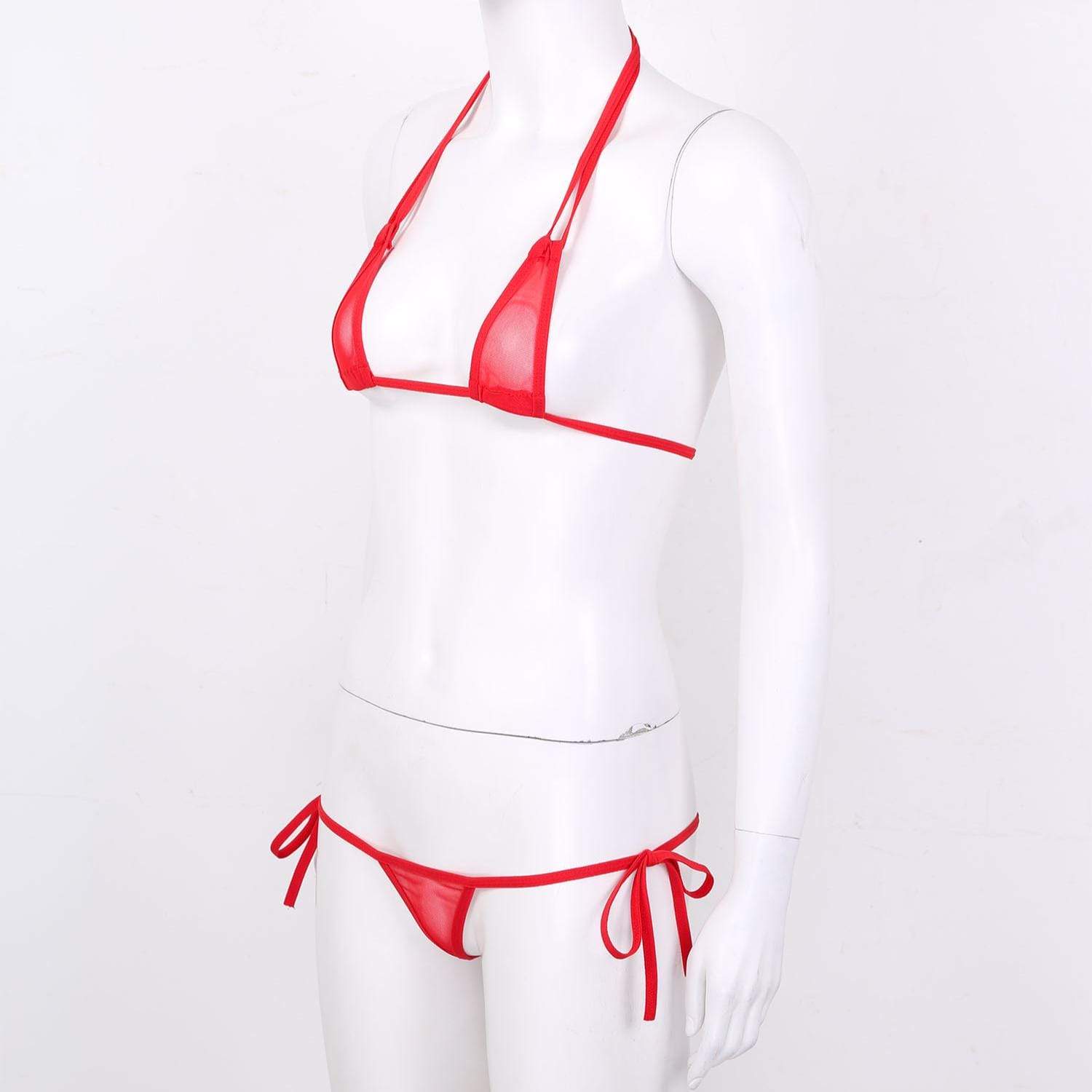 Kinky Cloth 200002225 Sissy Micro Bikini Set