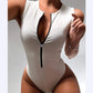 Kinky Cloth 201236202 White / L Skinny Tank Zipper Bodysuit