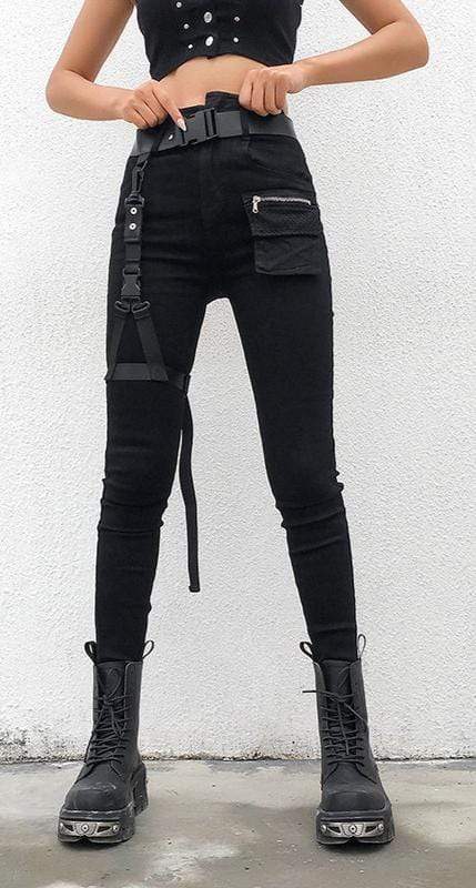Slim Gothic Tactical Pants