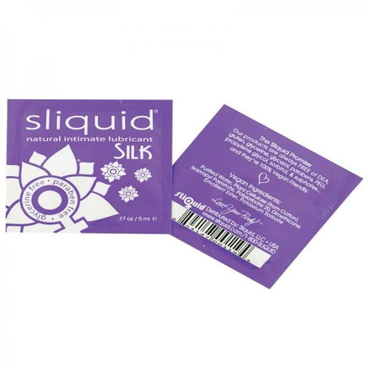Sliquid LLC Lubes & Lotions Sliquid Silk Pillows 0.17oz (200/bag)