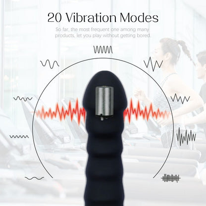 Kinky Cloth Soft Silicone 20 Modes Vibrator