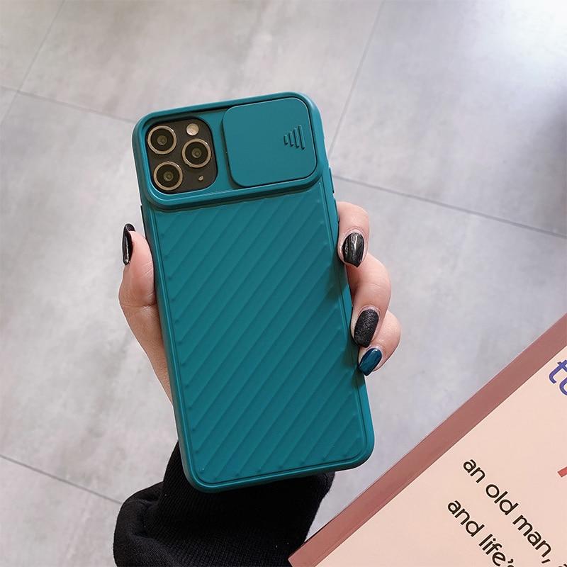 Kinky Cloth 380230 Dark Blue / For 7 Plus or 8 Plus Solid Color iPhone (Camera Protection) Case
