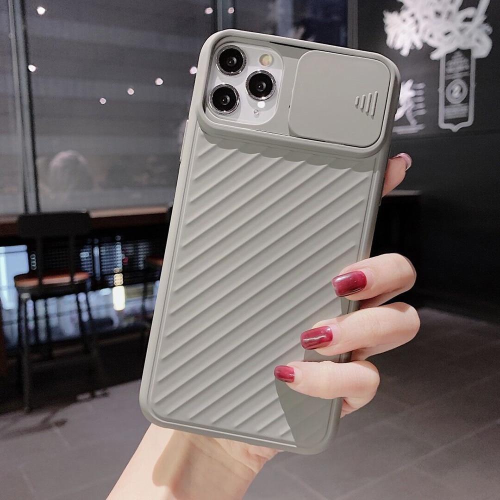 Kinky Cloth 380230 Gray / For 7 Plus or 8 Plus Solid Color iPhone (Camera Protection) Case