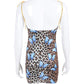 Kinky Cloth Dresses Spaghetti Strap Butterfly Leopard Dress