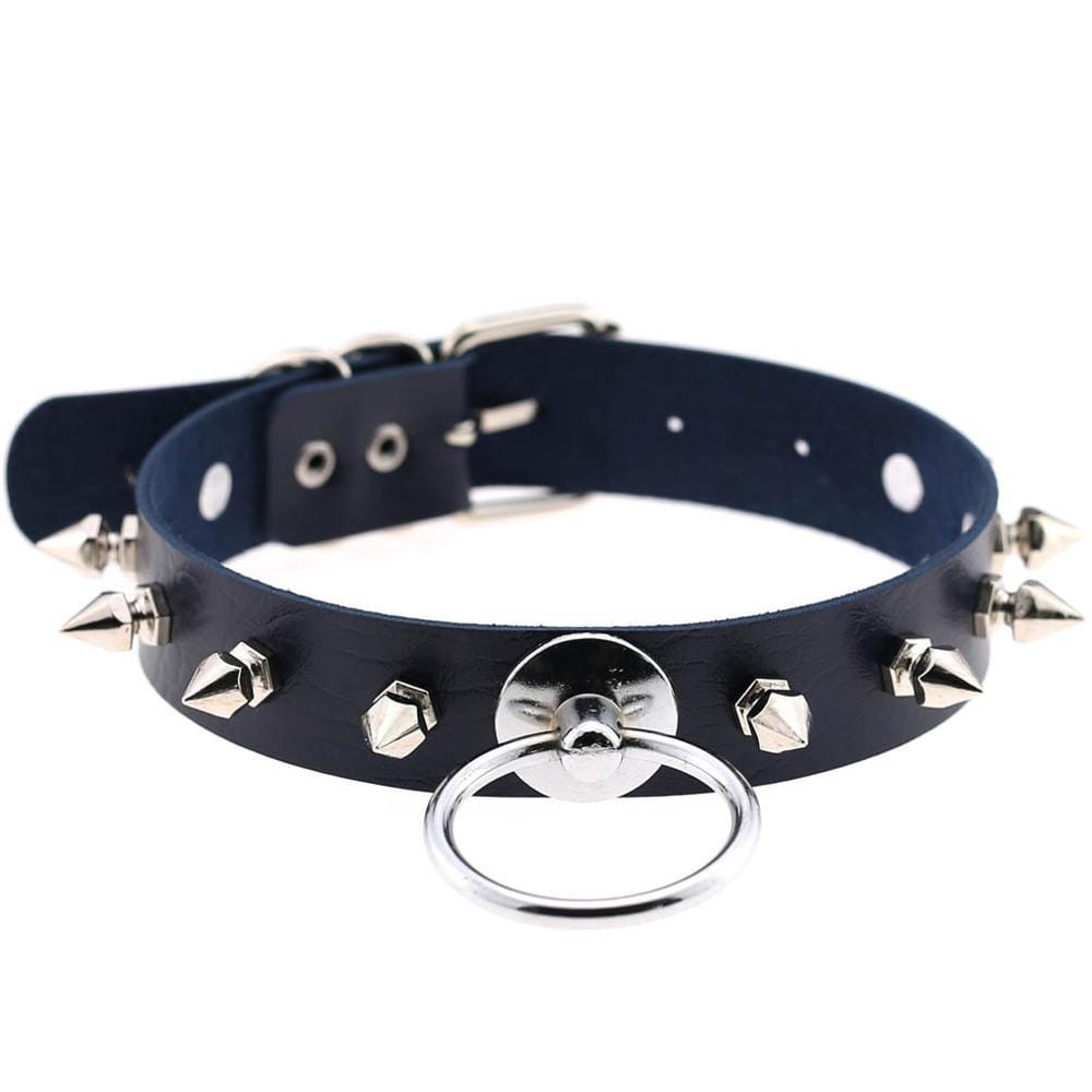 Spiked Ring Collar