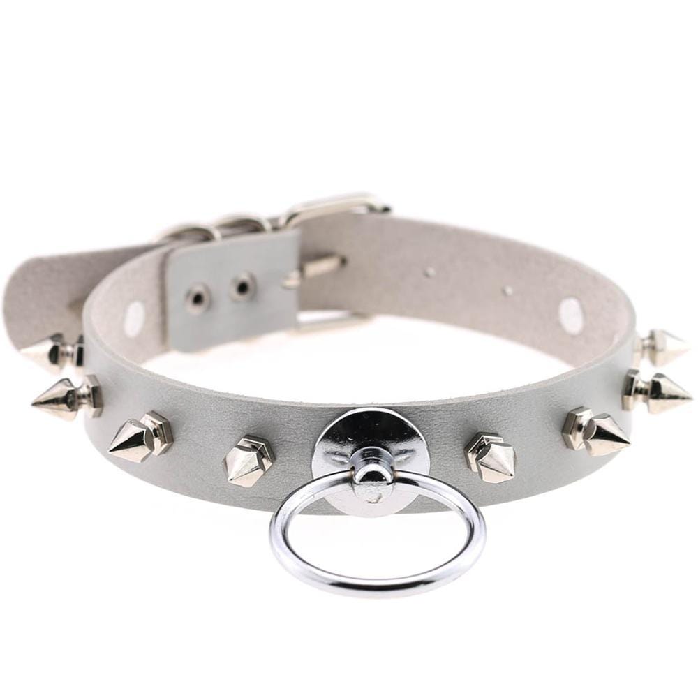 Spiked Ring Collar