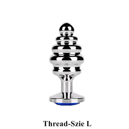 Stainless Steel Ribbed Plugs
