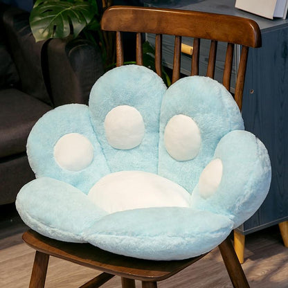 Kinky Cloth 200386144 60cm Blue Stuffed Paw Pillow Seat Cushion