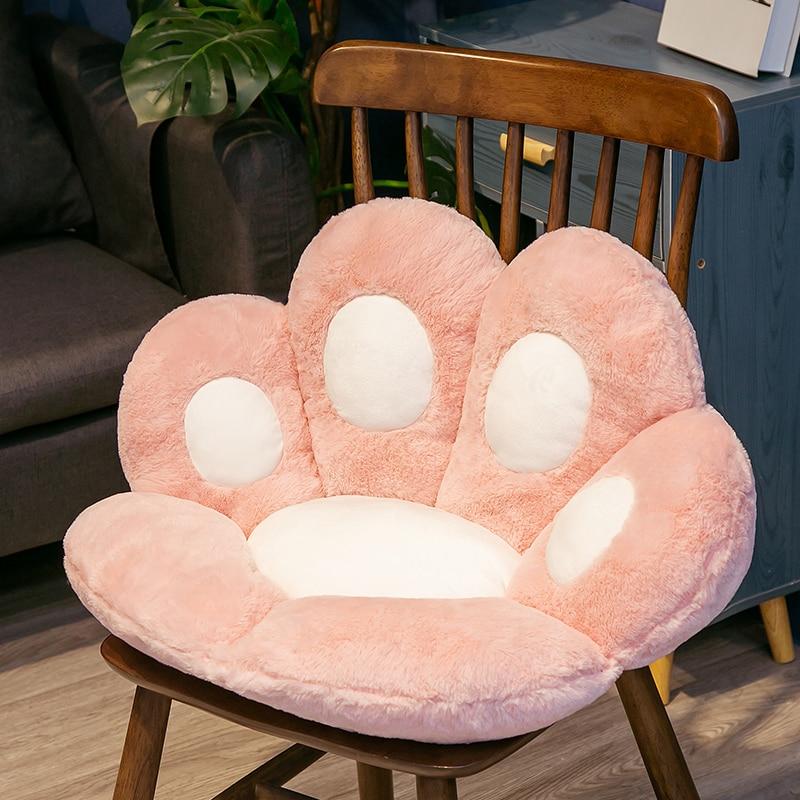 Kinky Cloth 200386144 70cm Pink Stuffed Paw Pillow Seat Cushion