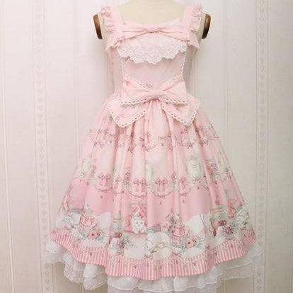 Kinky Cloth Dresses Pink / M Sweet Doll Lolita Dress