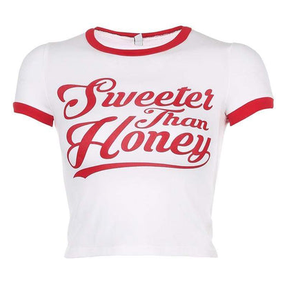 Sweeter Than Honey Crop Top