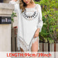 Kinky Cloth 200005118 White - Style 1 / One Size Tassel Cover Up Tunic Beach Dress