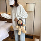 Kinky Cloth 100002856 Brown Teddy Bear Plush Bag
