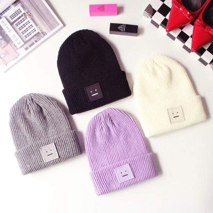 Kinky Cloth Hats Thick Knit Meh Beanie