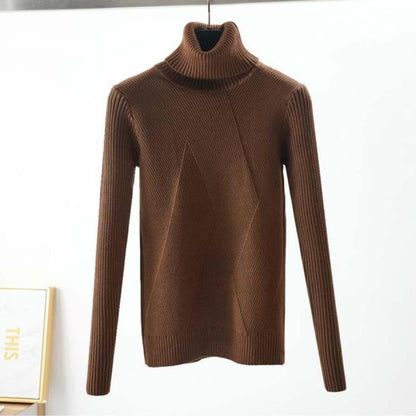 Kinky Cloth 200000373 Brown / One Size Thick Sweater Pullovers Long Sleeve