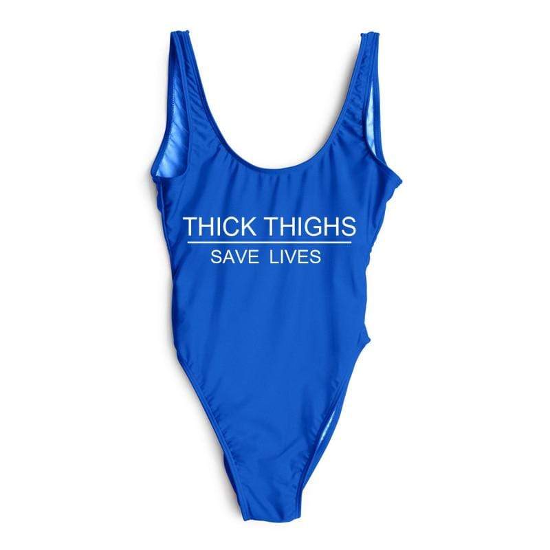 Thick Thighs Save Lives Body Suit