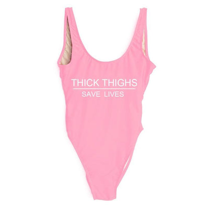 Thick Thighs Save Lives Body Suit