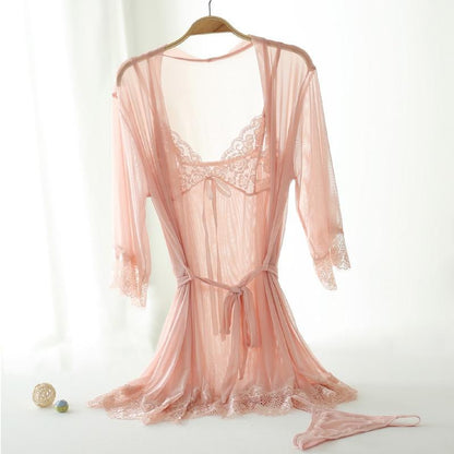 Kinky Cloth 200001906 Three Piece Lace Nightdress