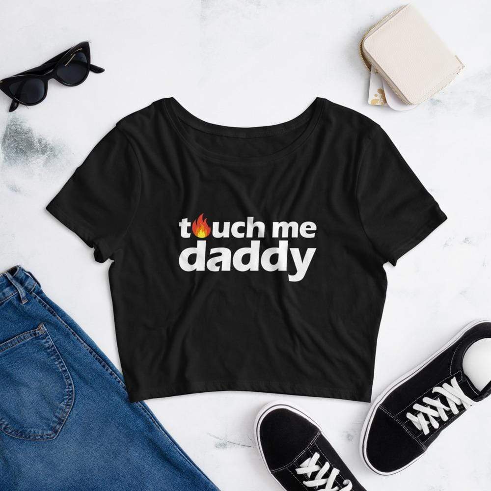 Kinky Cloth Touch Me Daddy Women’s Crop Tee