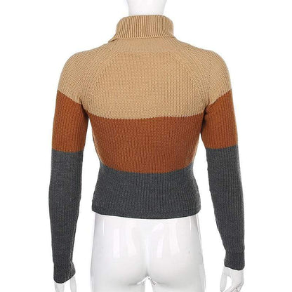 Kinky Cloth 201234605 Tricolor Knit Sweater