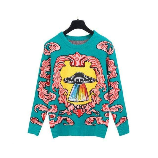 Kinky Cloth as picture / S UFO Antique Sweater