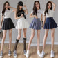 Ultra Short Pleated Slim Fit Skirt