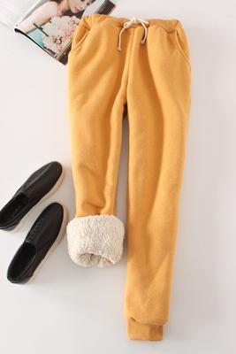 Kinky Cloth Bottoms Yellow / XL Ultra Thick Fleece Pants