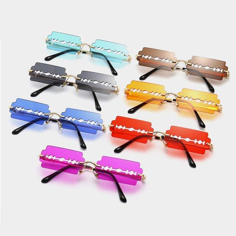 Kinky Cloth 33902 Ultralight Blade Shape Sunglasses