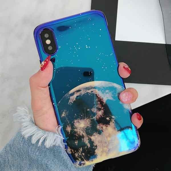 Kinky Cloth 380230 Style4 / For 7 Plus or 8 Plus Universe Planet Blu-Ray Phone Case