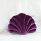 Kinky Cloth 100001765 Dark Purple / 34X25cm Velvet Seashell Pillow