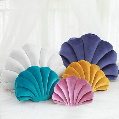 Kinky Cloth 100001765 Velvet Seashell Pillow