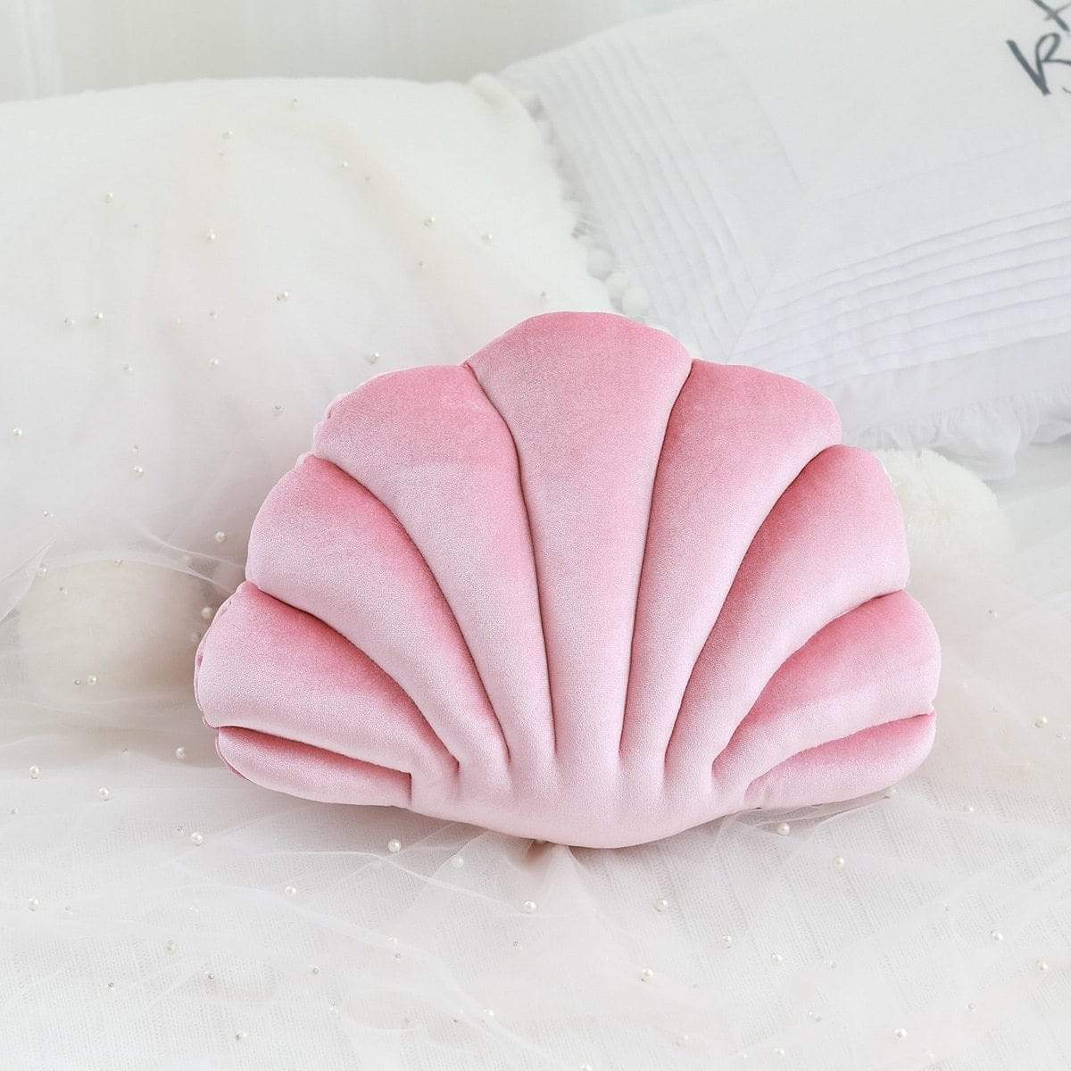 Kinky Cloth 100001765 Pink / 34X25cm Velvet Seashell Pillow