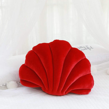 Kinky Cloth 100001765 Red / 34X25cm Velvet Seashell Pillow