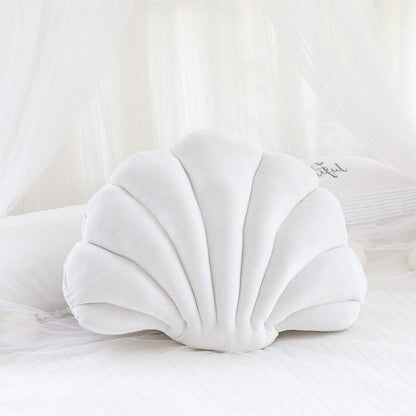 Kinky Cloth 100001765 White / 34X25cm Velvet Seashell Pillow