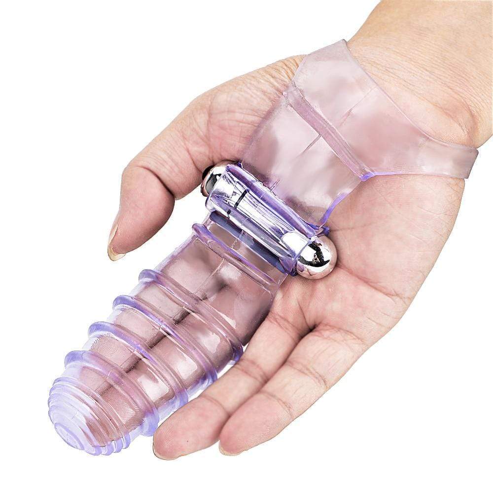 Kinky Cloth Accessories A Type Vibrating Finger Sleeve Massager