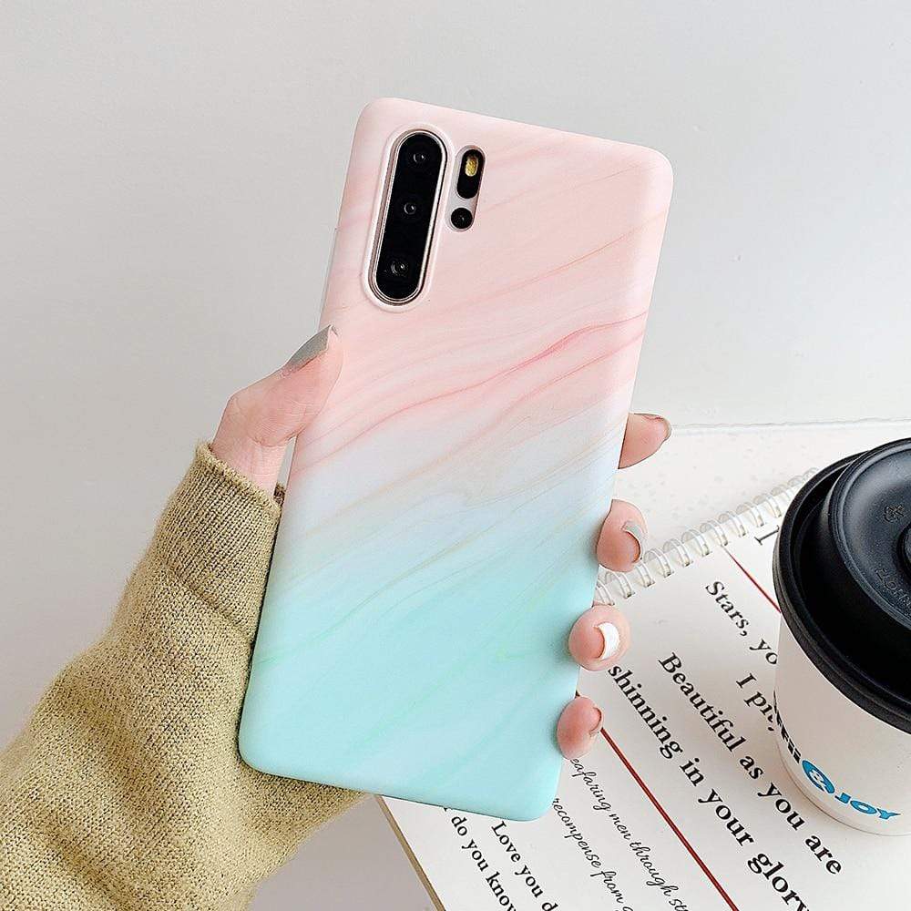 Kinky Cloth 380230 Style1 / For Mate 20 Lite Vintage Gradual Marble Huawei Case