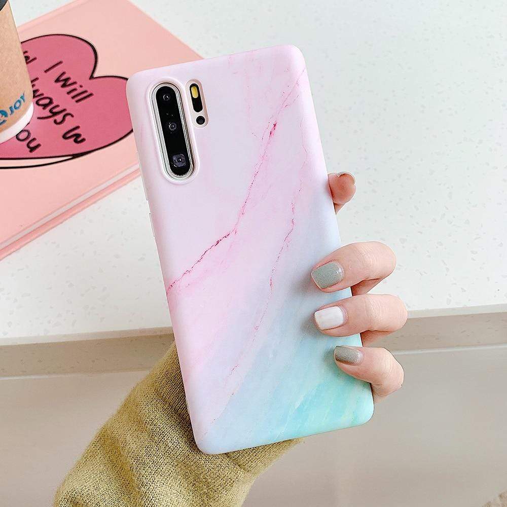 Kinky Cloth 380230 Style2 / For Mate 20 Lite Vintage Gradual Marble Huawei Case