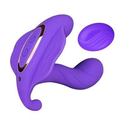 Wearable Dildo Vibrator Combo with Remote Control
