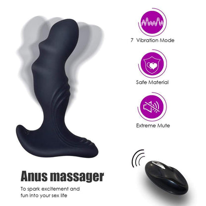 Wearable Prostate Massager with 7 Speed Wireless Remote
